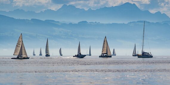 Alphabet sailing in Palma de Mallorca